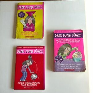 GUC Dear Dumb Diary, 3 books